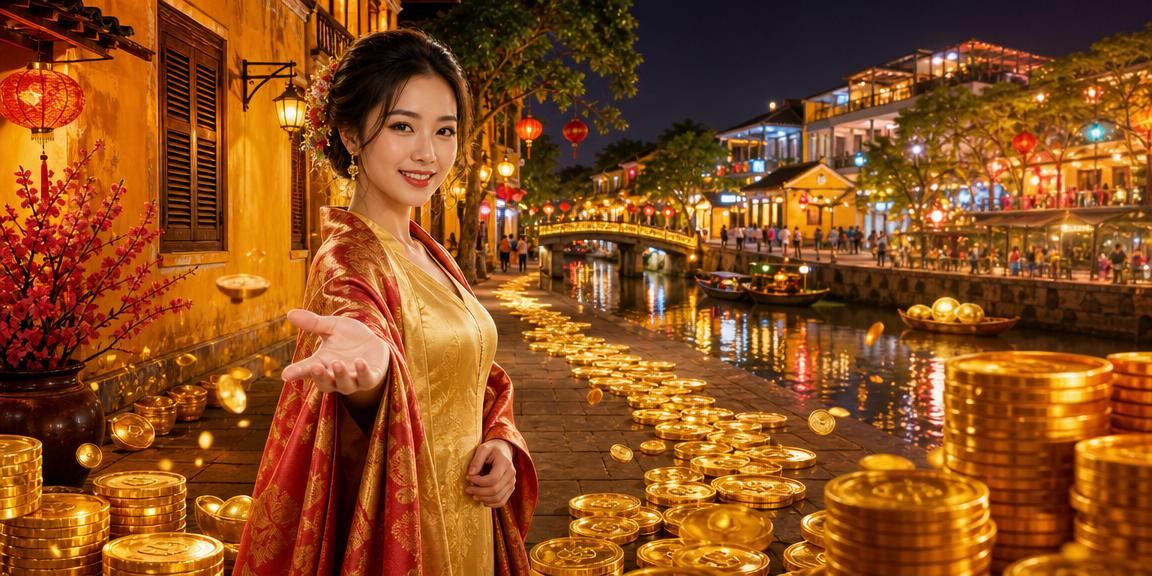 Không khí lễ hội Tết tại Hội An với người dùng trải nghiệm nền tảng cá cược trực tuyến